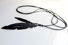 Feather Rubber Choker