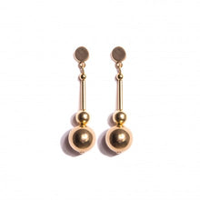 Spheres Gold Earrings