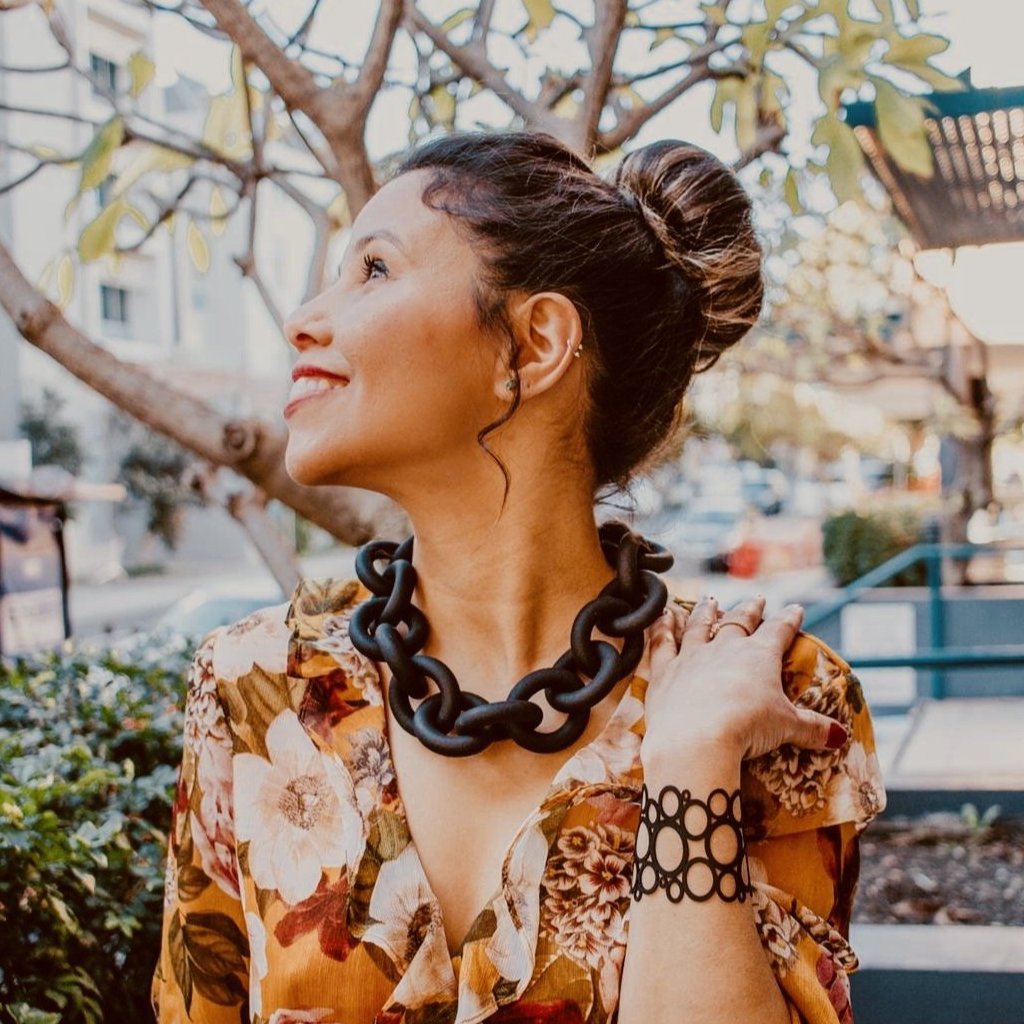 Chain Rubber Necklace