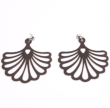 Fan Rubber Earrings