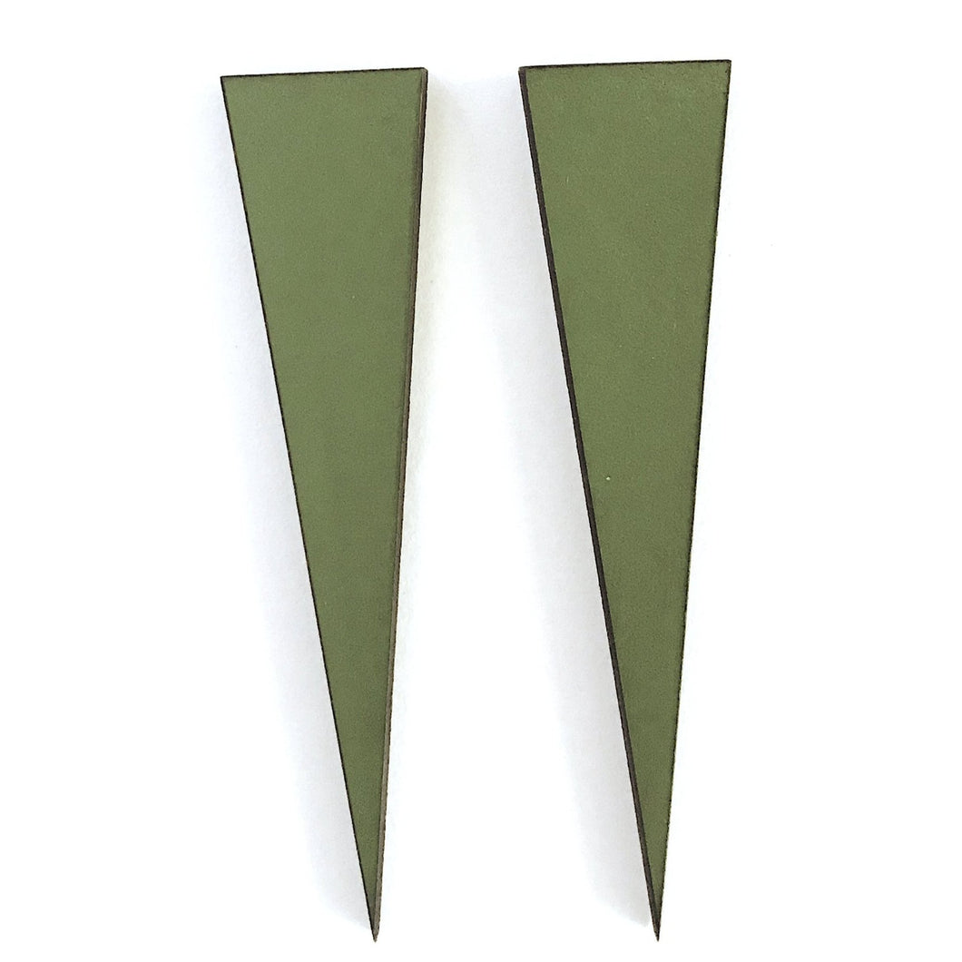 Medium Triangle Earrings