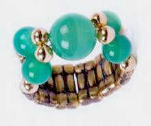 Agate Ring - Gold Plated