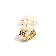Pearls Bunch Ring - Gold Plated