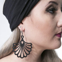 Fan Rubber Earrings