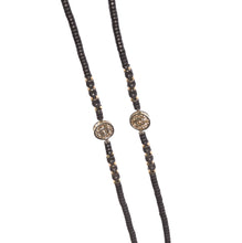 Brown Hematite Necklace - Gold Plated