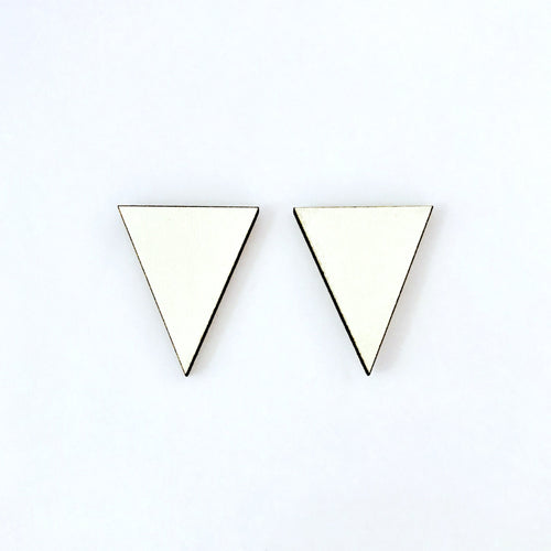 Small Triangle Earrings